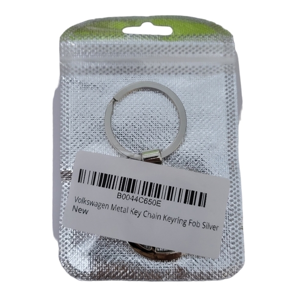 VW Silver Tone Keychain/Ring - Picture 4 of 5